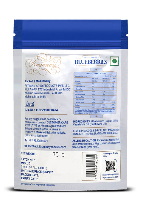Blueberry Dried