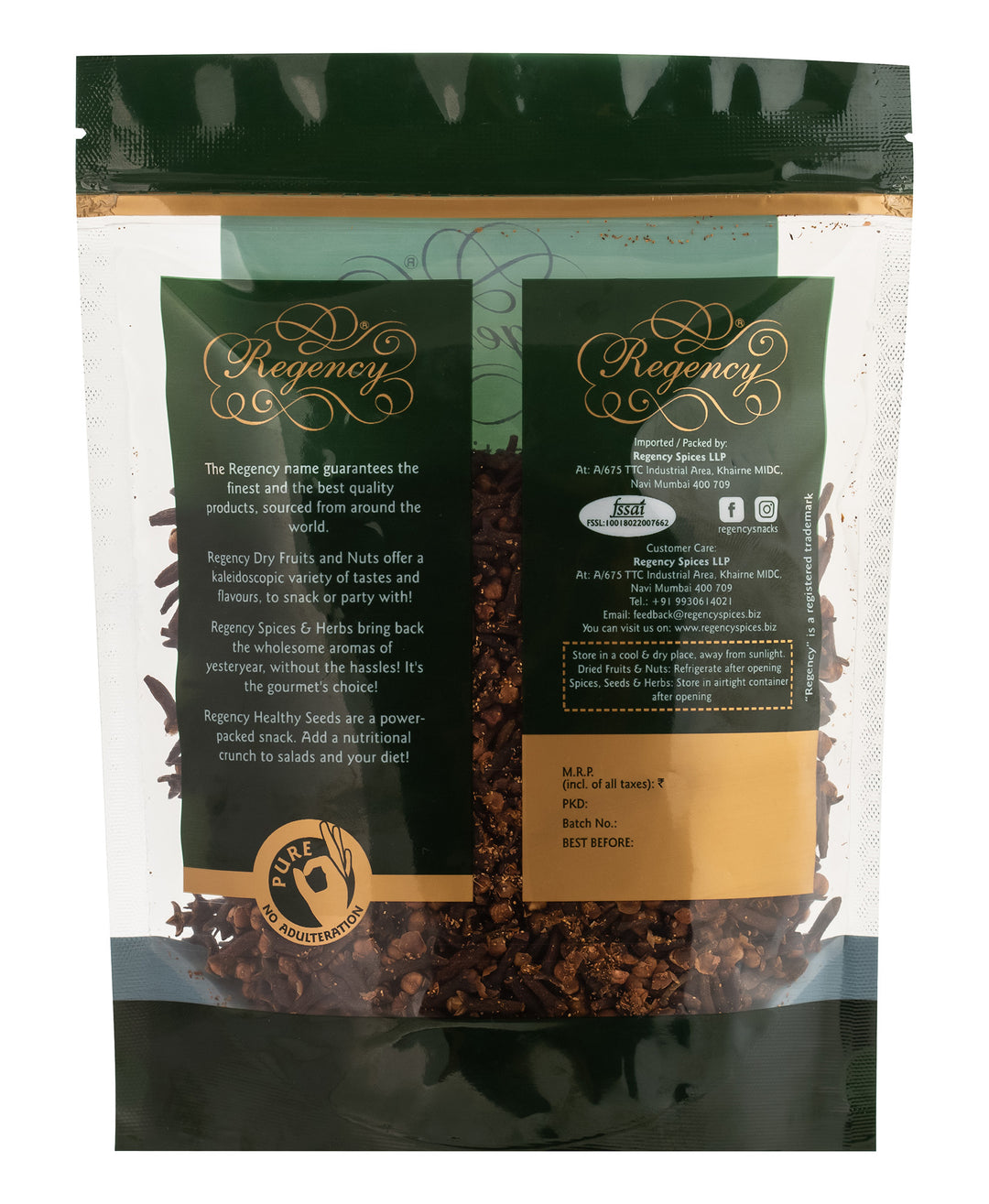 Purchase Cloves (Laung) Online in 50g & 200g Packet – Regency Snacks